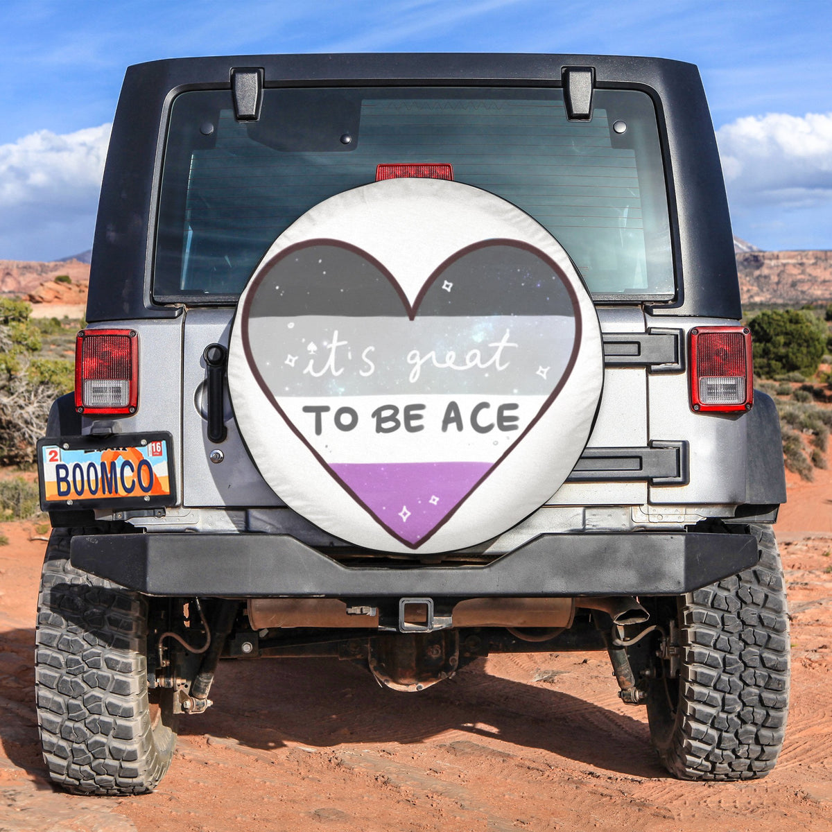 LGBT Tire Covers - It's Great To Be ACE Spare Tire Cover NO.337 LT8 - Wonder Print Shop