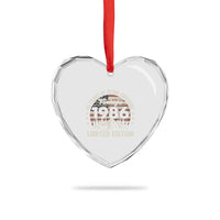 40th Birthday Made In 1986 Limited Edition Heart Crystal Glass Ornament 70 Years Of Being Awesome American Flag