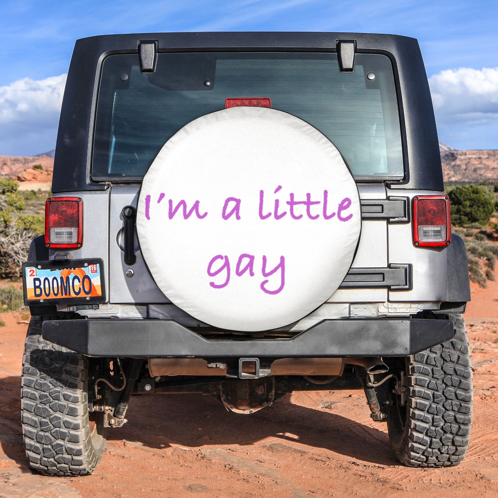 LGBT Tire Covers - I'm A Little Gay Spare Tire Cover NO.349 LT8 - Wonder Print Shop