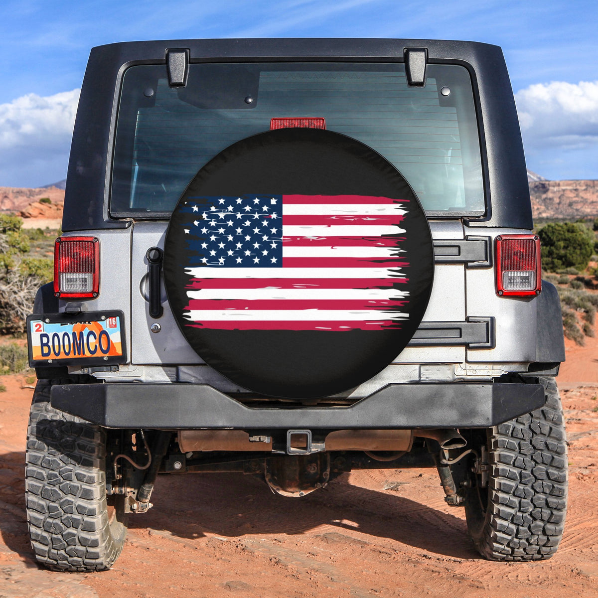 4th Of July Tire Covers - US Independence Day American Flag Spare Tire Cover NO.43 LT8 - Wonder Print Shop