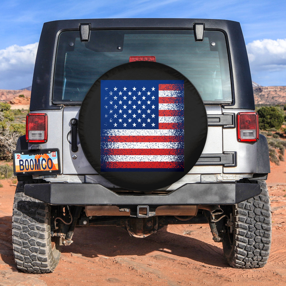 4th Of July Tire Covers - US Independence Day American Flag Spare Tire Cover NO.44 LT8 - Wonder Print Shop