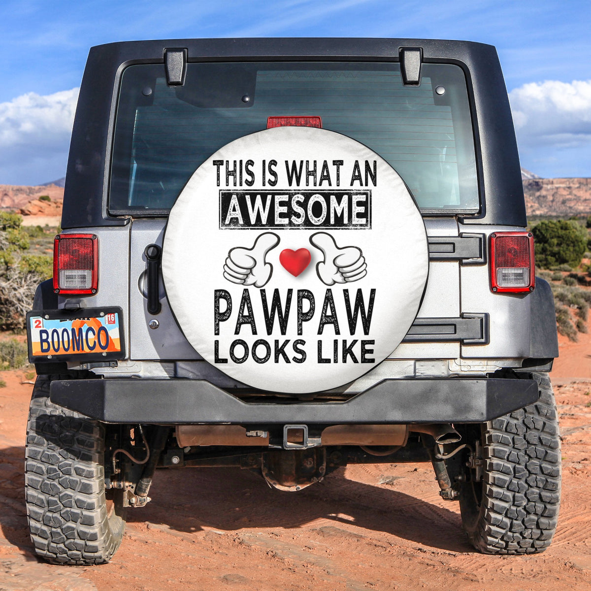 Father's Day Tire Covers - This Is What An Awesome Pawpaw Looks Like Spare Tire Cover NO.44 LT8 - Wonder Print Shop