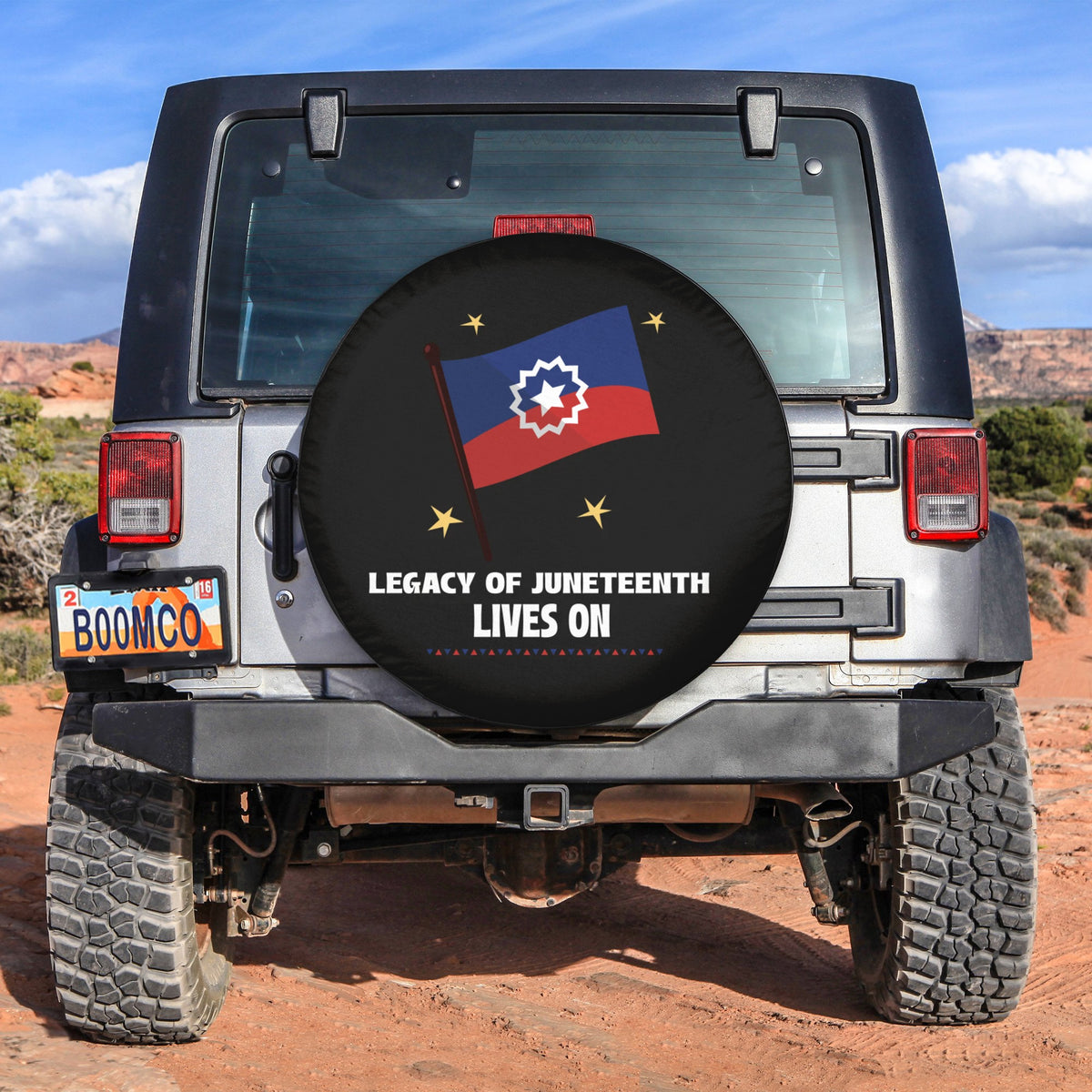 African Tire Covers - Juneteenth Spare Tire Cover Legacy Of Juneteenth Lives On NO.46 LT8 - Wonder Print Shop