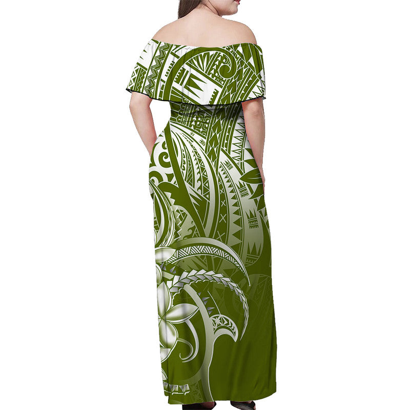 polynesian-pride-off-shoulder-long-dress-polynesia-tribal-royal-green