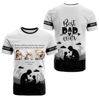 Custom Photo Father's Day T Shirt I Love You Dad | Wonder Print Shop