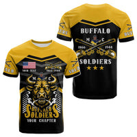 Custom BSMC Buffalo Soldiers T Shirt Motorcycle Club Unique Style - Wonder Print Shop