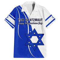 Israel Independence Day Hawaiian Shirt Yom Haatzmaut Curvel Style - Wonder Print Shop