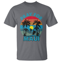 Pray For Maui Maui Strong Hawaii Strong Retro T Shirt - Wonder Print Shop
