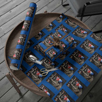 4th Of July Raccoon Drinking Slushie Wrapping Paper Roll Patriotic 250 Anniversary USA Trash Panda Funny Meme