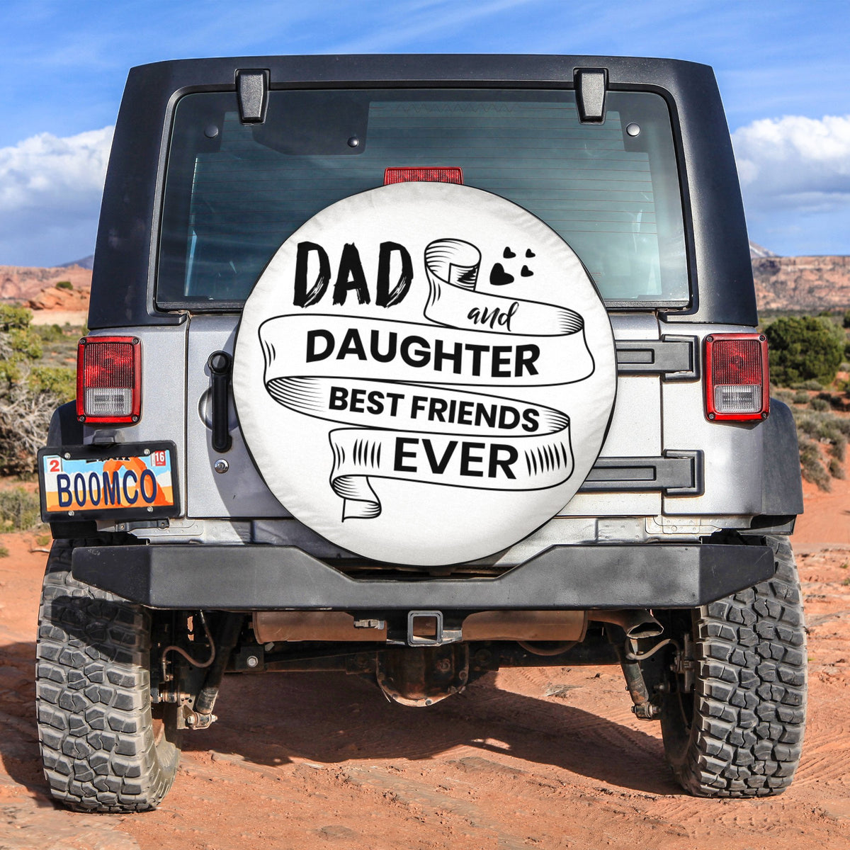 Father's Day Tire Covers - Father And Daughter Best Friends Ever Spare Tire Cover NO.327 LT8 - Wonder Print Shop