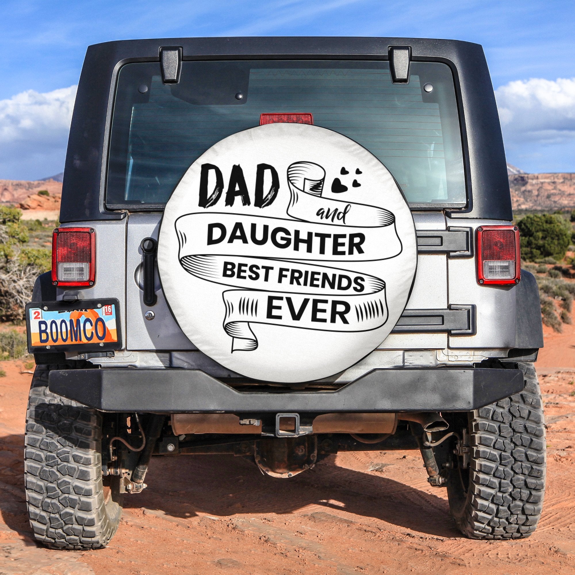 Father's Day Tire Covers - Father And Daughter Best Friends Ever Spare Tire Cover NO.327 LT8 - Wonder Print Shop
