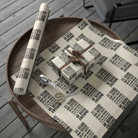 55th Milestone Birthday Wrapping Paper Roll 55 Years Of Being Awesome Graphic