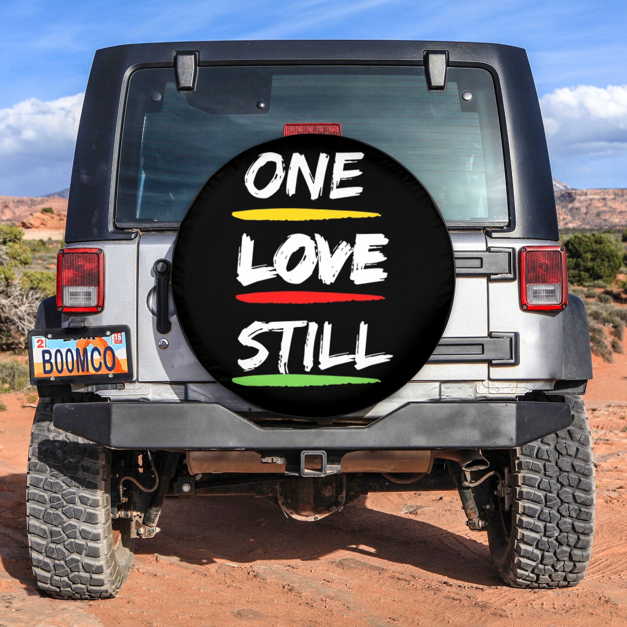 Best Friends Tire Covers - One Love Still Spare Tire Cover NO.38 LT8 - Wonder Print Shop
