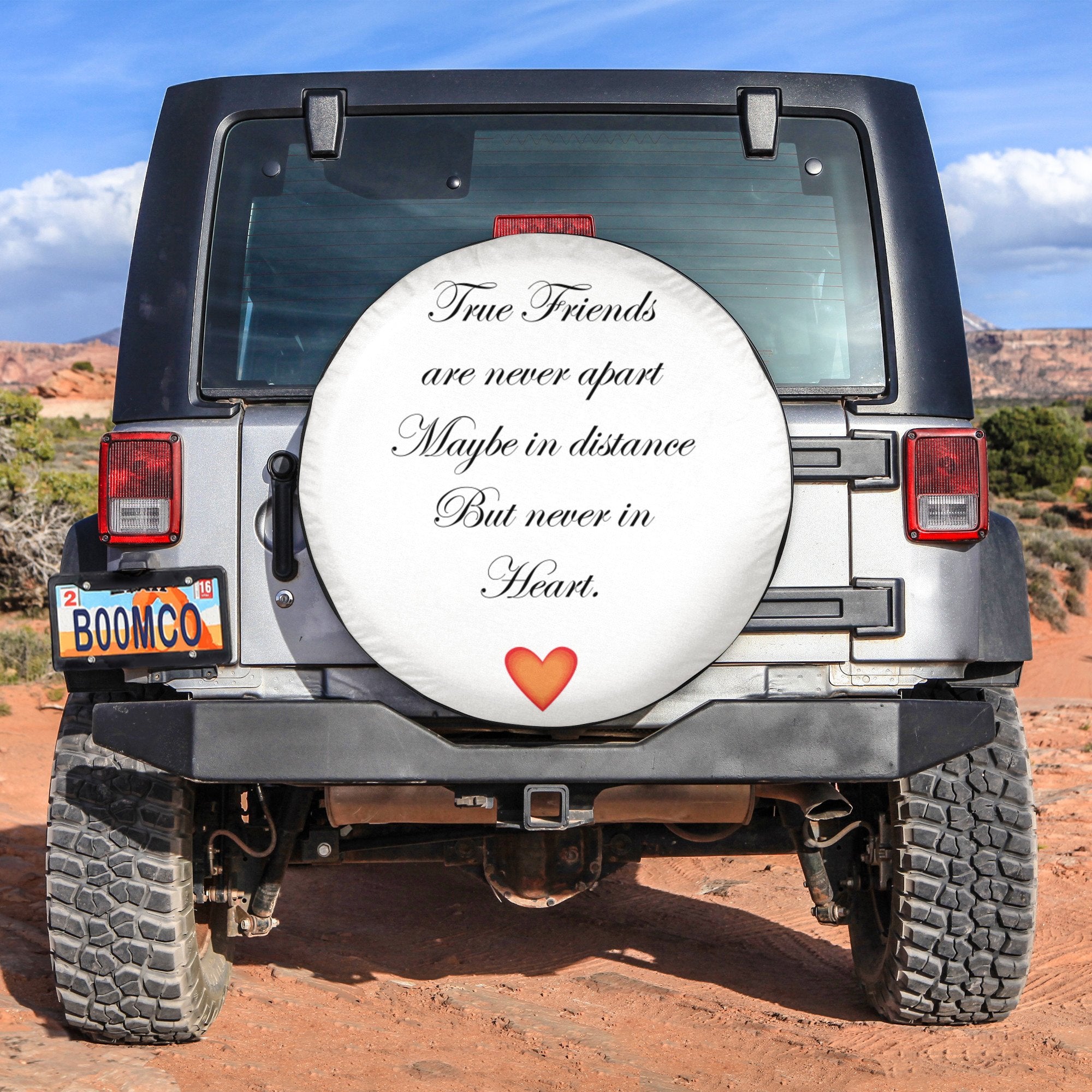 Best Friends Tire Covers - True Friends Are Never Apart Maybe In Distance But Never In Heart Spare Tire Cover NO.39 LT8 - Wonder Print Shop