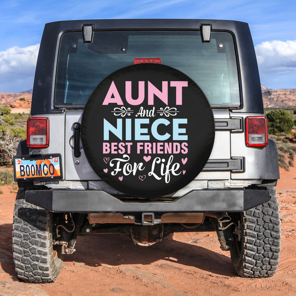 Best Friends Tire Covers - Aunt And Niece Best Friends For Life Spare Tire Cover NO.42 LT8 - Wonder Print Shop