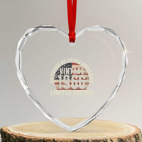 60th Birthday Heart Crystal Glass Ornament Vintage 1966 Limited Edition 60 Years Of Being Awesome American Flag - Wonder Print Shop