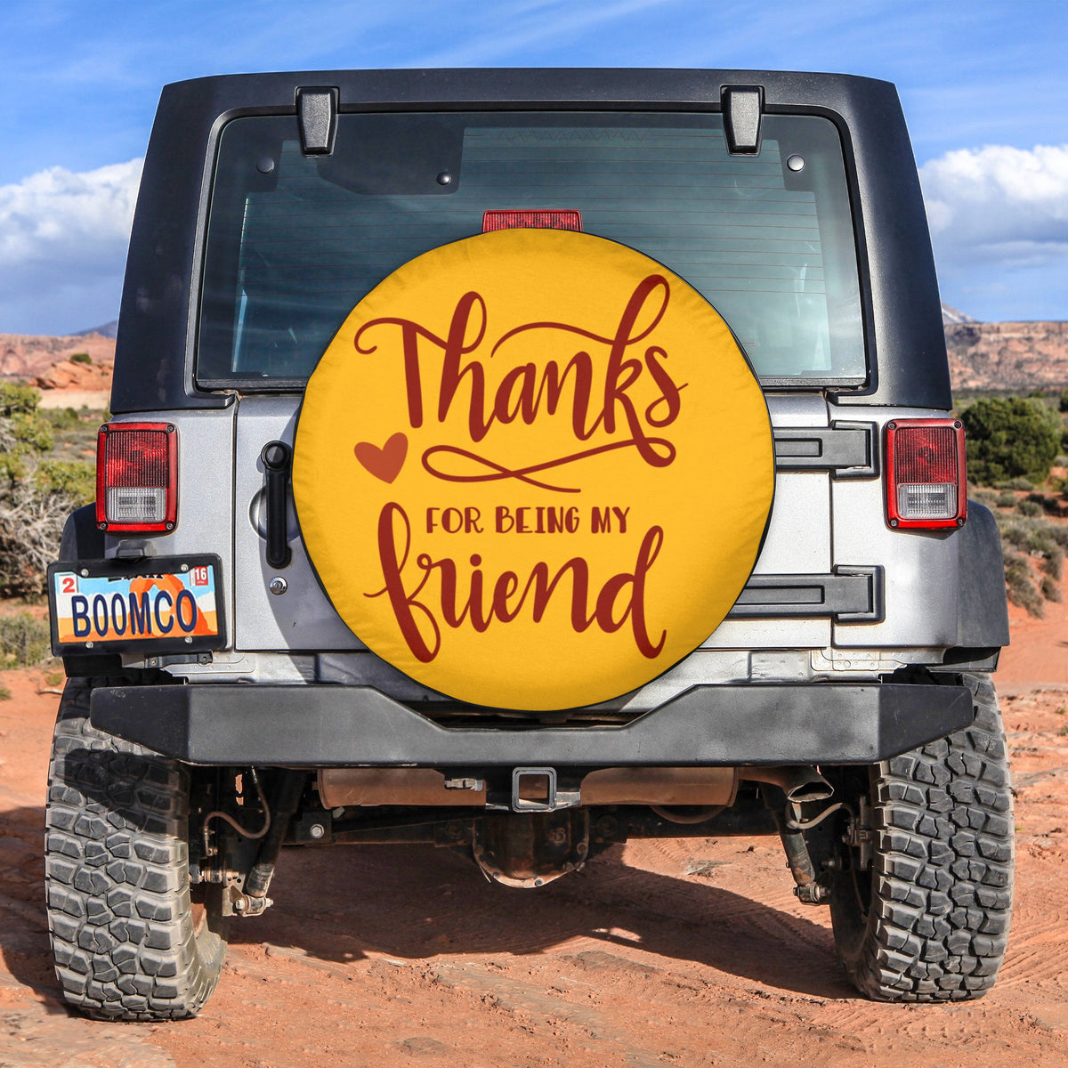 Best Friends Tire Covers - Thanks For Being My Friends Spare Tire Cover NO.46 LT8 - Wonder Print Shop