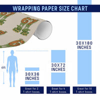 67 Basketball St Patricks Day Wrapping Paper Roll Funny Six Seven Gen Alpha Meme Drip