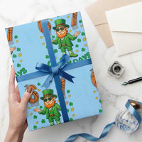 67 Basketball St Patricks Day Wrapping Paper Roll Funny Six Seven Leprechaun Meme