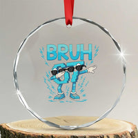67 Bruh Meme Crystal Glass Ornament Funny Six Seven Italian Brainrot - Wonder Print Shop