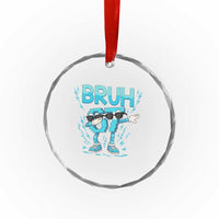 67 Bruh Meme Crystal Glass Ornament Funny Six Seven Italian Brainrot - Wonder Print Shop
