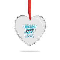 67 Bruh Meme Heart Crystal Glass Ornament Funny Six Seven Italian Brainrot - Wonder Print Shop