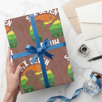 67 Bruh St Patricks Day Wrapping Paper Roll Funny Six Seven Boys Kids Dabbing Meme