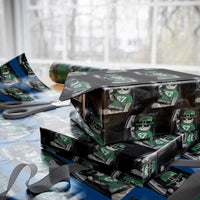 67 Cat St Patricks Day Wrapping Paper Roll Funny Cat Driver Leprechaun Meme