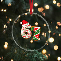 67 Christmas Crystal Glass Ornament Funny Six Seven 6 7 Meme Pajamas Gen Alpha Slang - Wonder Print Shop