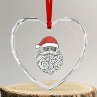 67 Christmas Santa Heart Crystal Glass Ornament 6 7 Meme Pajamas Holiday Gen Alpha Slang Teen - Wonder Print Shop