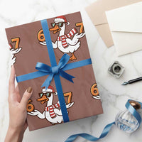 67 Christmas Silly Goose Wrapping Paper Roll 6 7 Meme Funny Six Seven Gen Alpha Slang - Wonder Print Shop