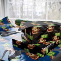 67 Christmas Wrapping Paper Roll Funny Six Seven Meme Brainrot Santa Claus Boys - Wonder Print Shop