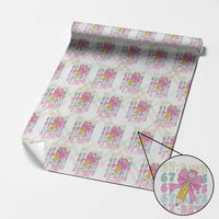 67 Days of School Coquette Bow Wrapping Paper Roll Funny Six Seven Meme 67th Day Teacher Student - Wonder Print Shop