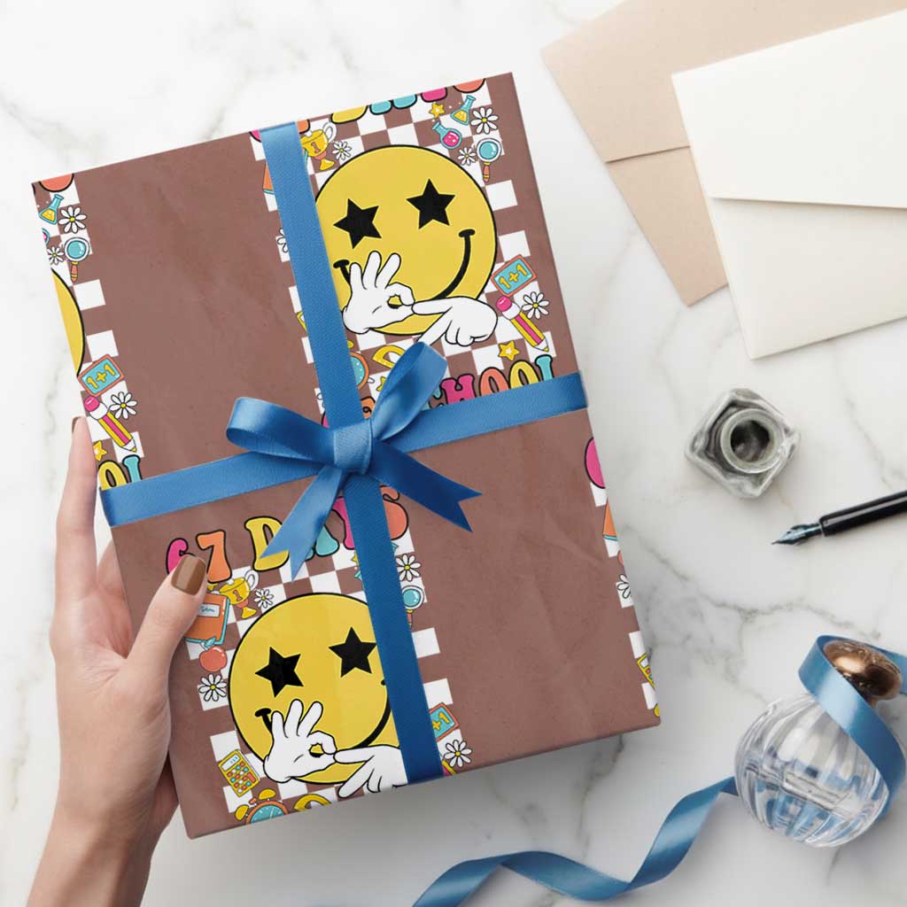 67 Days Of School Wrapping Paper Roll Six Seven Meme Student Teacher - Wonder Print Shop