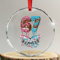 67 Football Meme Crystal Glass Ornament Six Seven Sports American Football Ice Cream Drip - Wonder Print Shop