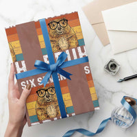67 Groundhog Meme Wrapping Paper Roll Funny Six Seven Bruh Groundhog Day - Wonder Print Shop