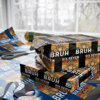 67 Groundhog Meme Wrapping Paper Roll Funny Six Seven Bruh Groundhog Day - Wonder Print Shop