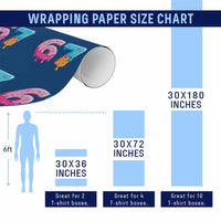 67 Ice Cream Drip Meme Wrapping Paper Roll Funny Six Seven Gen Alpha Slang - Wonder Print Shop