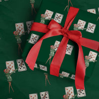 67 Marcus The Worm Poker Game Christmas Wrapping Paper Roll Funny Six Seven Meme Playing Cards Holiday Vibe - Wonder Print Shop