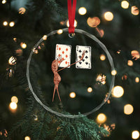 67 Marcus The Worm Poker Game Crystal Glass Ornament Funny Six Seven Meme Playing Cards - Wonder Print Shop