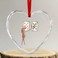 67 Marcus The Worm Poker Game Heart Crystal Glass Ornament Funny Six Seven Meme Playing Cards - Wonder Print Shop