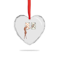 67 Marcus The Worm Poker Game Heart Crystal Glass Ornament Funny Six Seven Meme Playing Cards - Wonder Print Shop