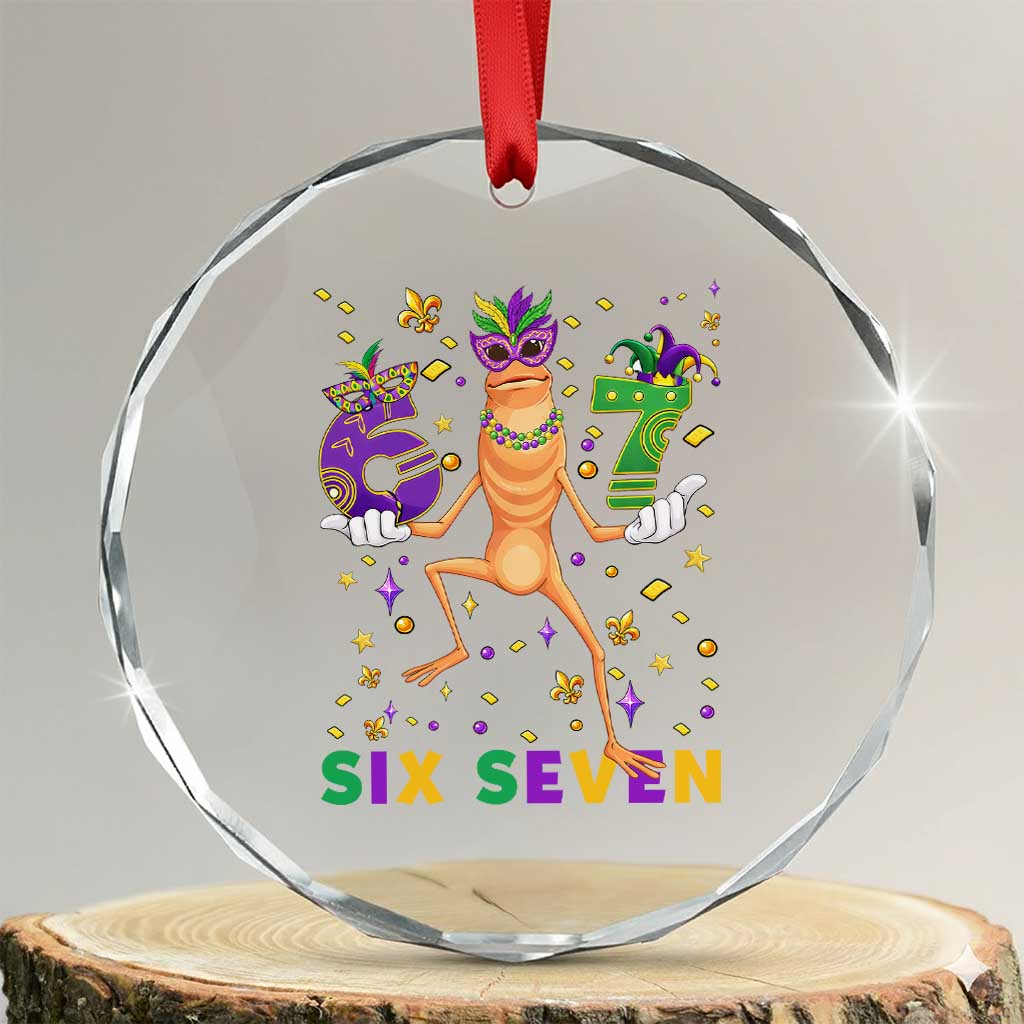 67 Mardi Gras Crystal Glass Ornament Marcus The Worm Carnival Trendy Meme