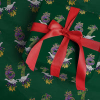 67 Mardi Gras Meme Wrapping Paper Roll Funny Six Seven Hand Carnival Trendy