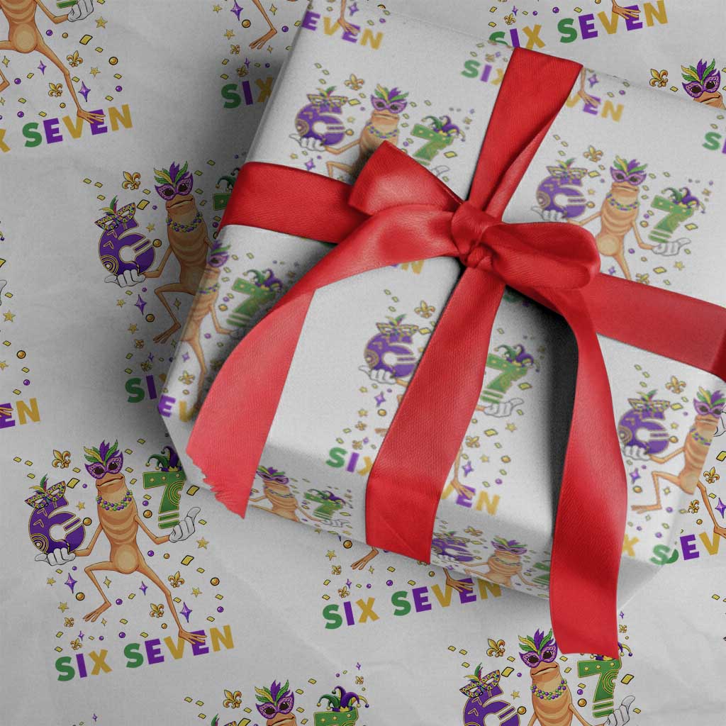 67 Mardi Gras Wrapping Paper Roll Marcus The Worm Carnival Trendy Meme