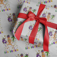 67 Mardi Gras Wrapping Paper Roll Marcus The Worm Carnival Trendy Meme