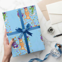 67 Mardi Gras Wrapping Paper Roll Marcus The Worm Carnival Trendy Meme