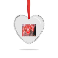67 Mason Kid Glitchcore Graphic Heart Crystal Glass Ornament Screaming Boy Six Seven Viral Meme Devil Edit - Wonder Print Shop
