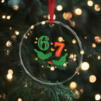 67 Meme Black History Month Crystal Glass Ornament African American Gift
