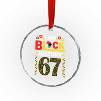 67 Meme Black History Month Crystal Glass Ornament African American Pride
